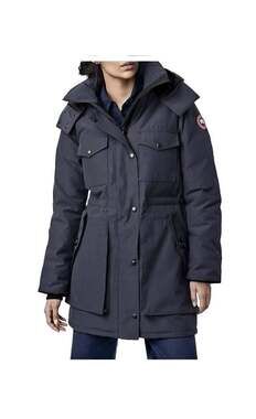 Canada Goose Women's Gabriola Parka Down Coat, Navy Blue, size XL